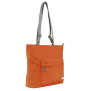 Roka Orange Trafalgar B Recycled Nylon Tote Bag