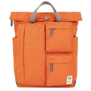 Roka Orange Waterhouse Medium Recycled Canvas Field Backpack