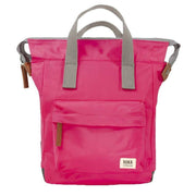 Roka Pink Bantry B Small Recycled Nylon Backpack