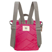 Roka Pink Bantry B Small Recycled Nylon Backpack