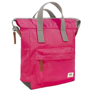 Roka Pink Bantry B Small Recycled Nylon Backpack