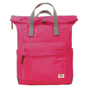 Roka Pink Canfield B Medium Recycled Nylon Backpack