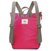 Roka Pink Canfield B Medium Recycled Nylon Backpack