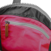 Roka Pink Canfield B Medium Recycled Nylon Backpack