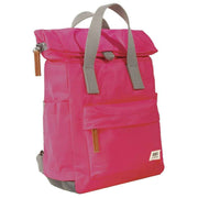 Roka Pink Canfield B Small Recycled Nylon Backpack