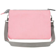 Roka Pink Carnaby XL Recycled Canvas Crossbody Bag