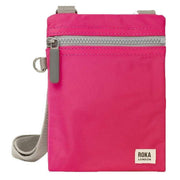 Roka Pink Chelsea Sustainable Nylon Pocket Sling Bag