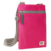 Roka Pink Chelsea Sustainable Nylon Pocket Sling Bag