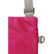 Roka Pink Chelsea Sustainable Nylon Pocket Sling Bag