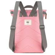 Roka Pink Finchley A Medium Sustainable Canvas Backpack