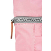 Roka Pink Finchley A Small Sustainable Canvas Backpack