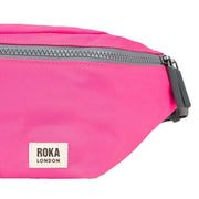 Roka Pink Jubilee Medium Recycled Nylon Sling Bag