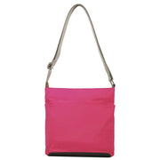 Roka Pink Kennington B Medium Sustainable Nylon Crossbody Bag