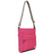 Roka Pink Kennington B Medium Sustainable Nylon Crossbody Bag