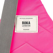 Roka Pink Willesden B Large Recycled Nylon Scooter Bag