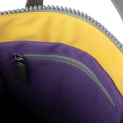 Roka Purple Bantry B Small Creative Waste Two Tone Recycled Canvas Backpack