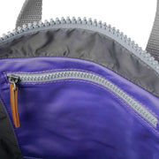 Roka Purple Canfield B Small Recycled Nylon Backpack