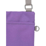 Roka Purple Chelsea Sustainable Canvas Pocket Sling Bag