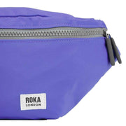 Roka Purple Jubilee Medium Recycled Nylon Sling Bag