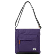 Roka Purple Kennington B Medium Sustainable Nylon Cross Body Bag