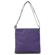 Roka Purple Kennington B Medium Sustainable Nylon Cross Body Bag