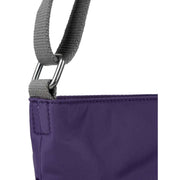 Roka Purple Kennington B Medium Sustainable Nylon Cross Body Bag