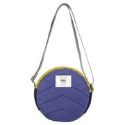 Roka Purple Paddington B Creative Waste Colour Block Recycled Nylon Crossbody Bag