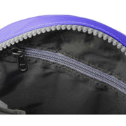 Roka Purple Paddington B Small Sustainable Nylon Crossbody Bag