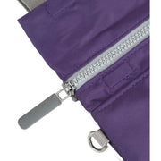 Roka Purple Stratford Recycled Nylon Sling Bag