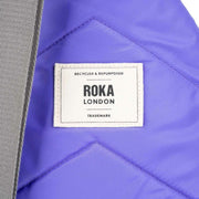 Roka Purple Willesden B Extra Large Recycled Nylon Scooter Bag