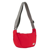 Roka Red Farringdon Recycled Taslon Slouchy Bag