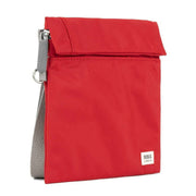 Roka Red Stratford Recycled Nylon Sling Bag