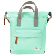 Roka Turquoise Bantry B Small Recycled Nylon Backpack