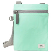 Roka Turquoise Chelsea Sustainable Nylon Pocket Sling Bag