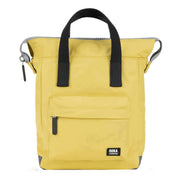 Roka Yellow Bantry B Small Black Label Recycled Nylon Backpack