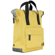 Roka Yellow Bantry B Small Black Label Recycled Nylon Backpack