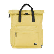 Roka Yellow Canfield B Medium Black Label Recycled Nylon Backpack