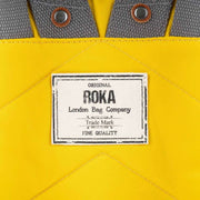 Roka Yellow Canfield B Small Sustainable Nylon Backpack