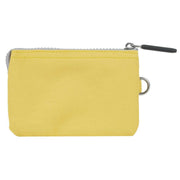 Roka Yellow Carnaby Small Black Label Recycled Canvas Wallet