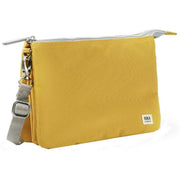 Roka Yellow Carnaby XL Recycled Canvas Crossbody Bag