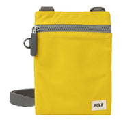 Roka Yellow Chelsea Sustainable Nylon Pocket Sling Bag