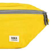 Roka Yellow Jubilee Medium Recycled Nylon Sling Bag