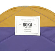 Roka Yellow Paddington B Creative Waste Two Tone Recycled Nylon Crossbody Bag