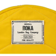 Roka Yellow Paddington B Small Sustainable Nylon Crossbody Bag