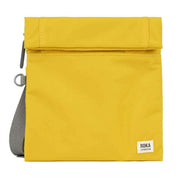 Roka Yellow Stratford Recycled Nylon Sling Bag