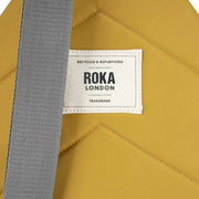 Roka Yellow Willesden B Extra Large Recycled Nylon Scooter Bag