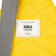 Roka Yellow Willesden B Extra Large Recycled Nylon Scooter Bag