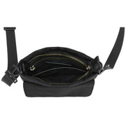 Smith and Canova Black Portrait Nylon Crossbody Bag