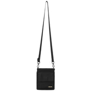 Smith and Canova Black Portrait Nylon Crossbody Bag