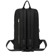 Smith and Canova Black Zip Around Nylon Backpack